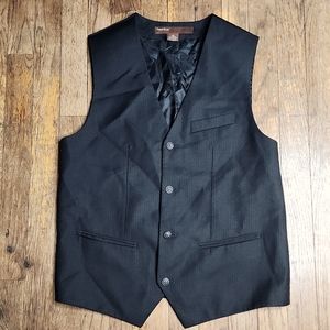 NWOT Perry Ellis Striped Vest Waistcoat 38" Chest